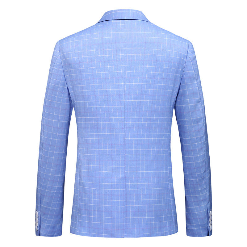 DAXA — Men's Tailored Three-Piece Suit Set with Sharp Detail