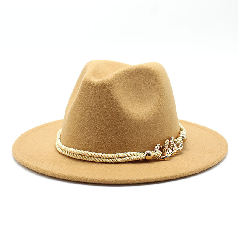KYRA — Vintage Fedora Hat with Elevated AURA Finish