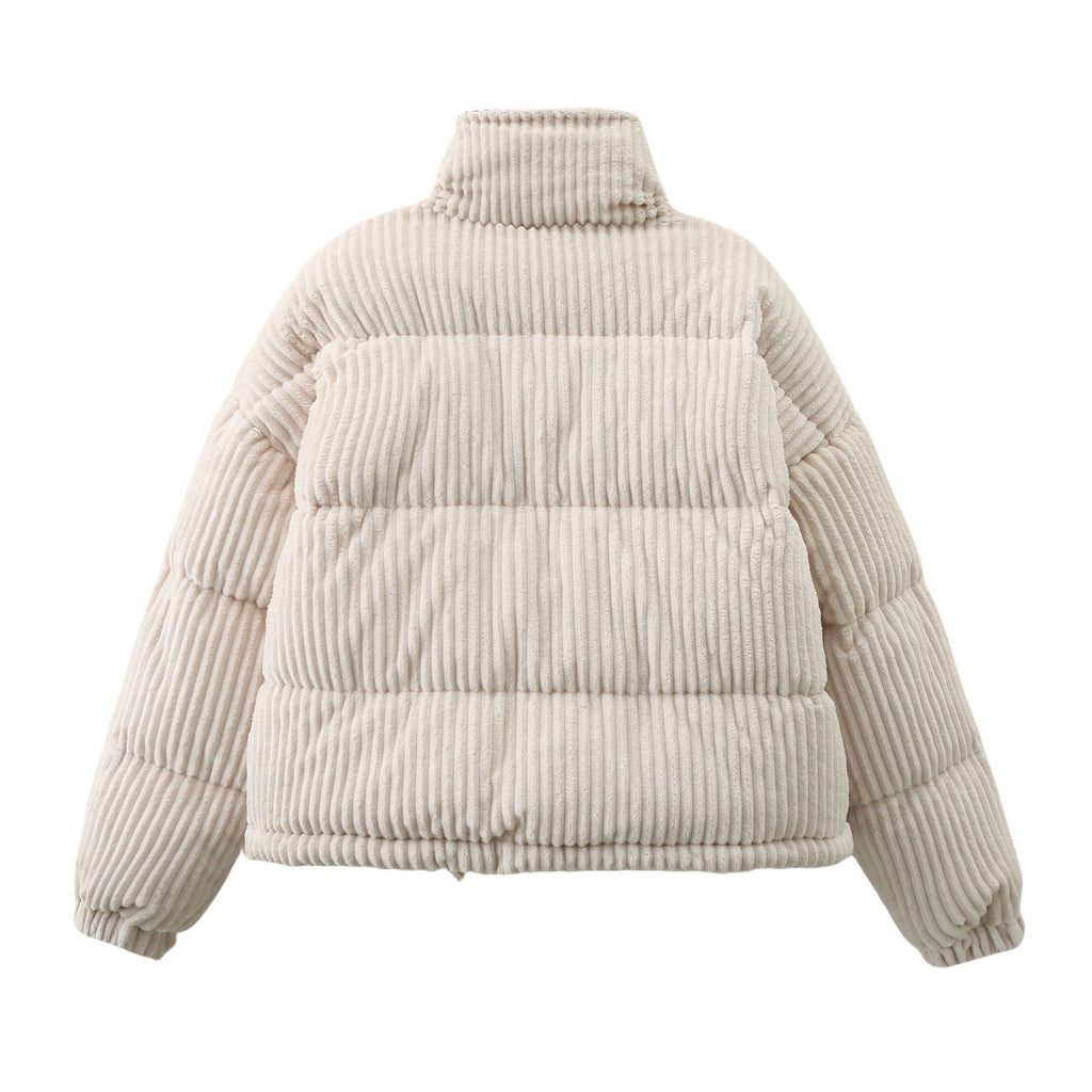 CELA — Relaxed Corduroy Puffer Jacket for Cold Weather