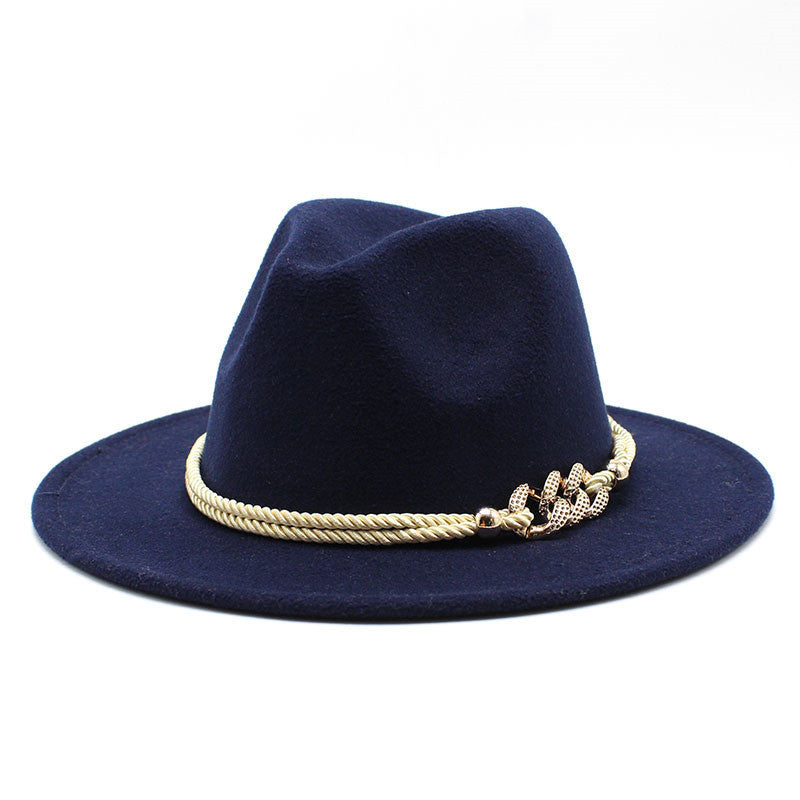 KYRA — Vintage Fedora Hat with Elevated AURA Finish