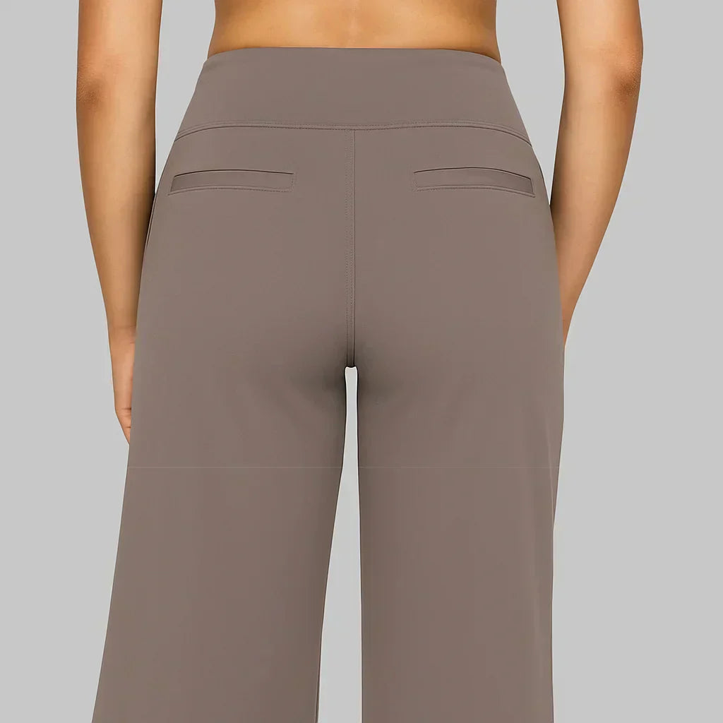 MAVAN — Soft Jersey Wide-Leg Pants with Easy Drape