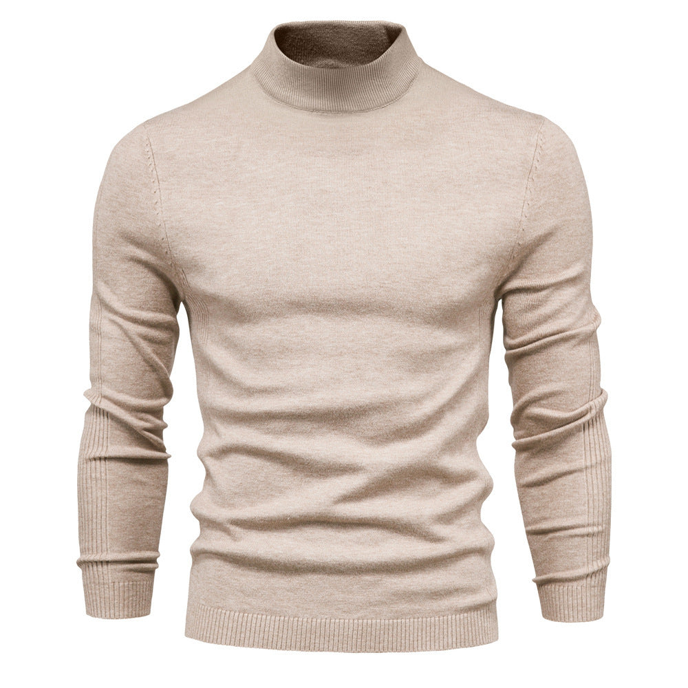 KORIA — Geometric Color-Block Knit Sweater Pullover