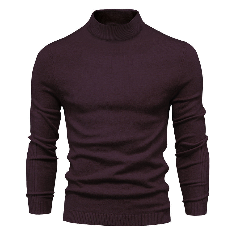 KORIA — Geometric Color-Block Knit Sweater Pullover