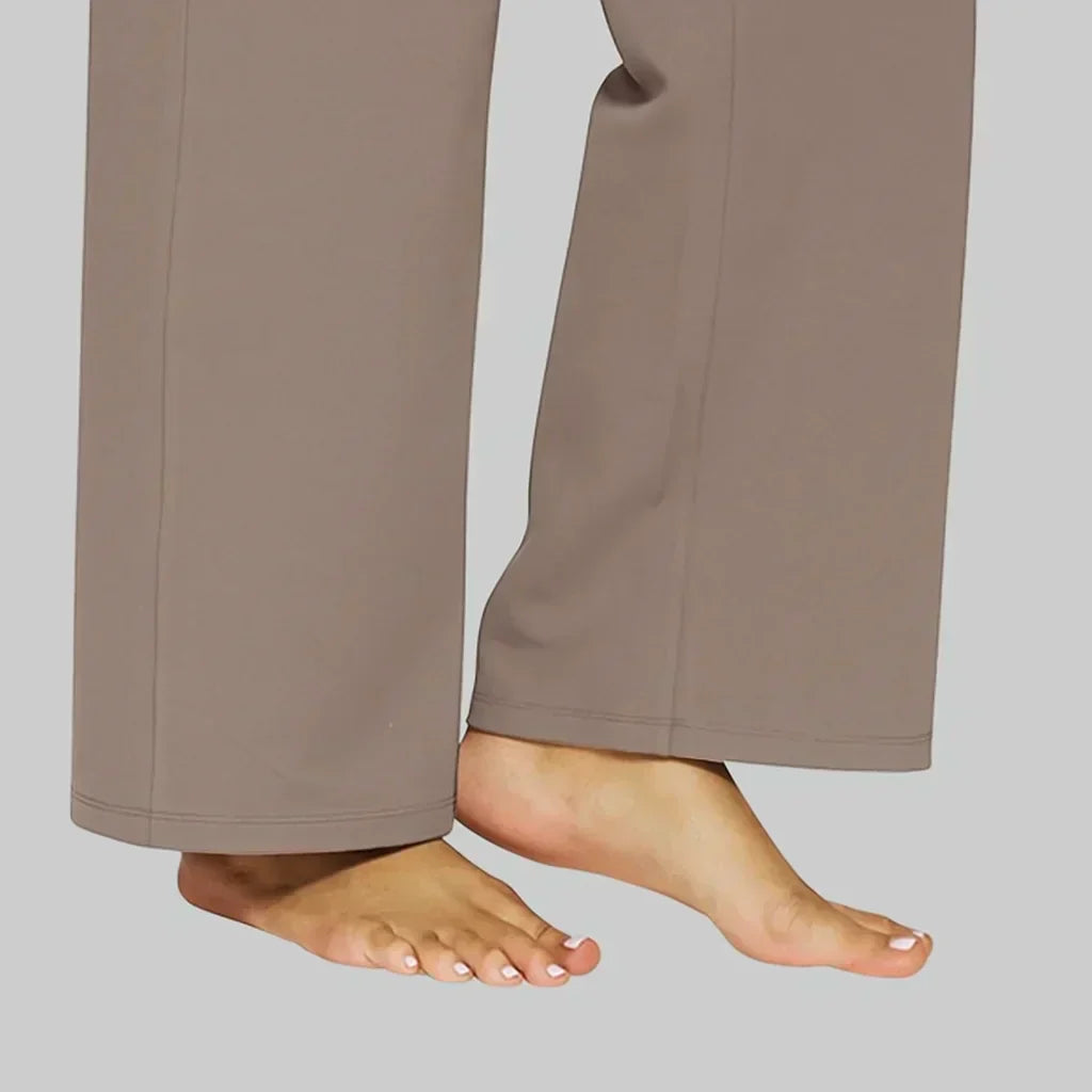 MAVAN — Soft Jersey Wide-Leg Pants with Easy Drape