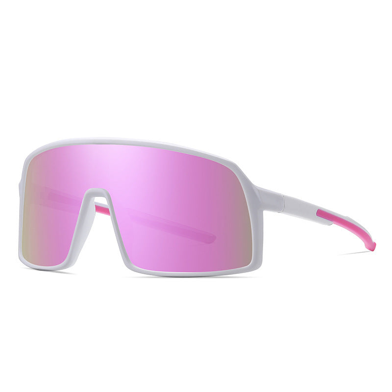 ZANIA — Oversized Shield Sunglasses with UV400 Lens