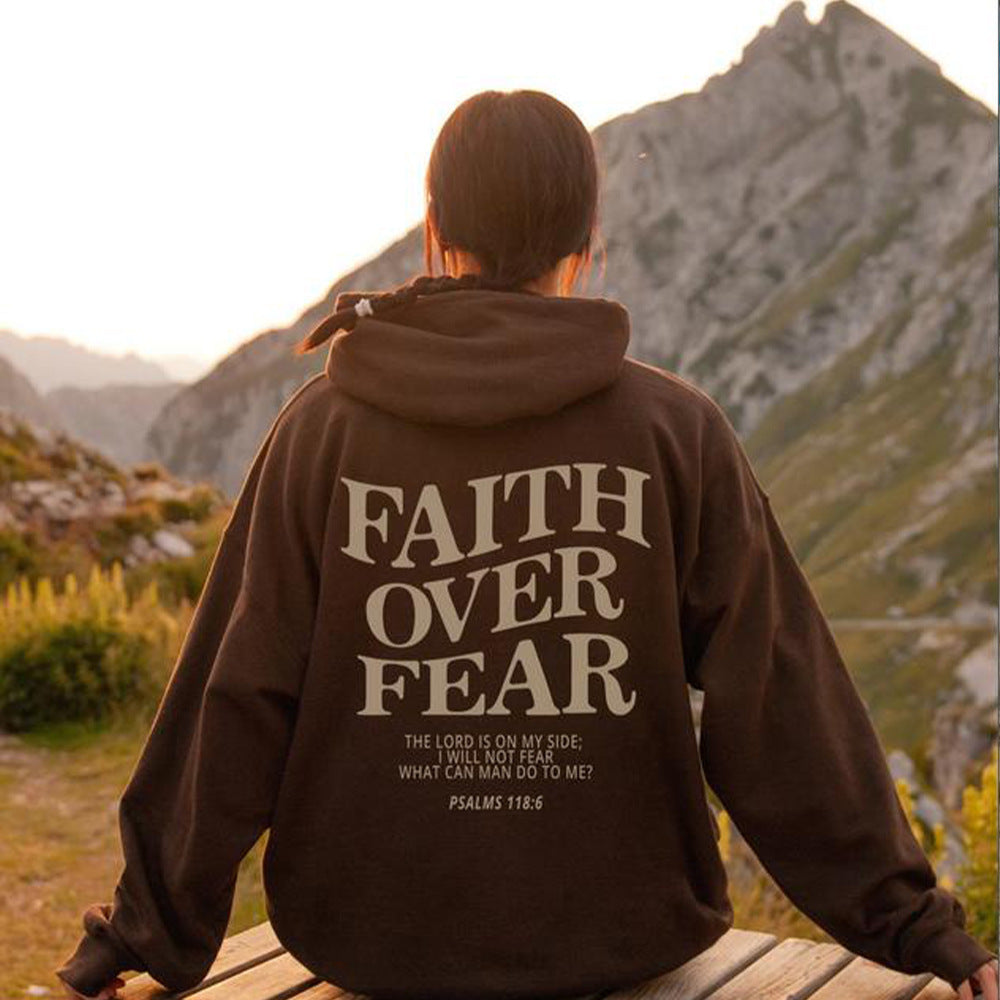 IONRA — Faith Graphic Hoodie with Relaxed Street Fit