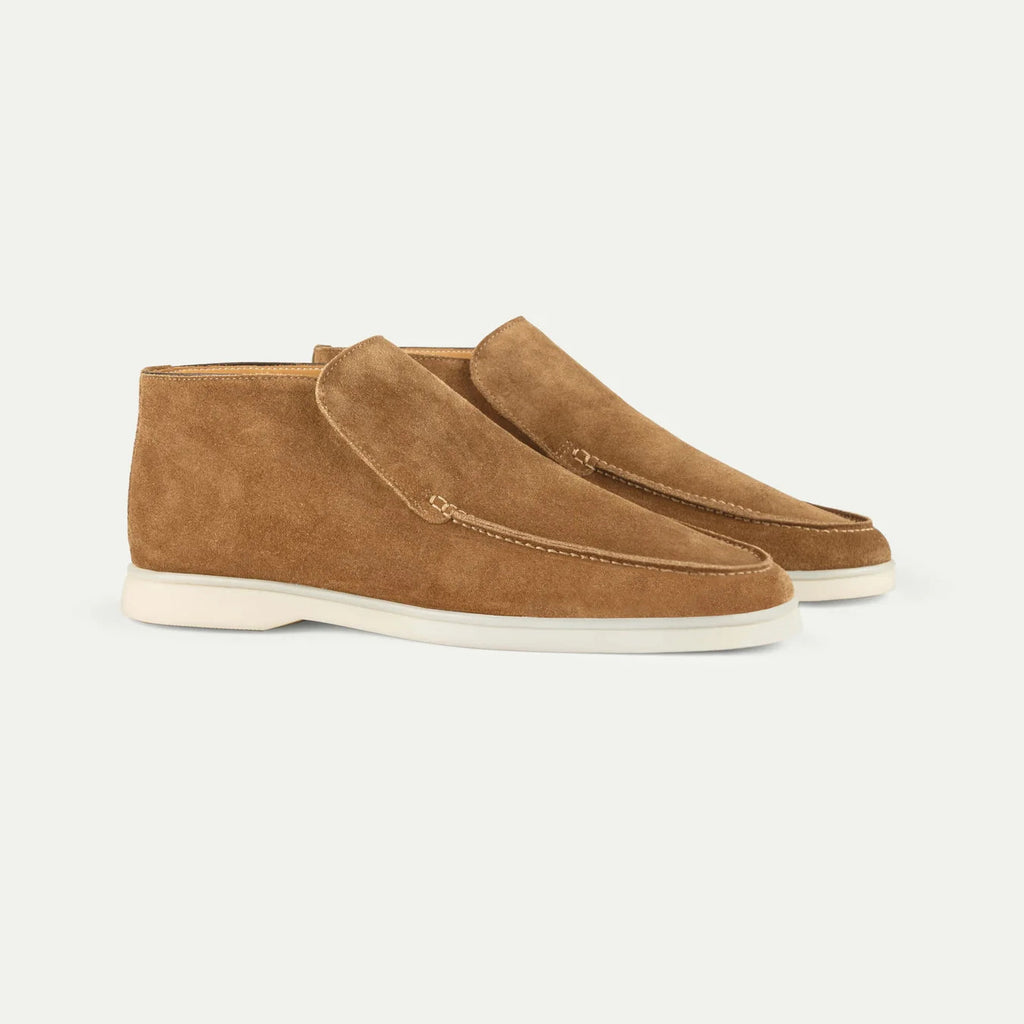 JAXDEN — Italian Suede Loafers for Men in Soft Finish