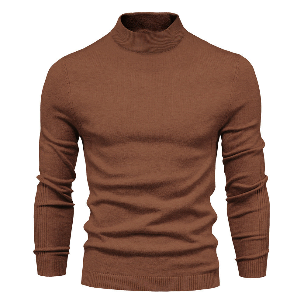 KORIA — Geometric Color-Block Knit Sweater Pullover