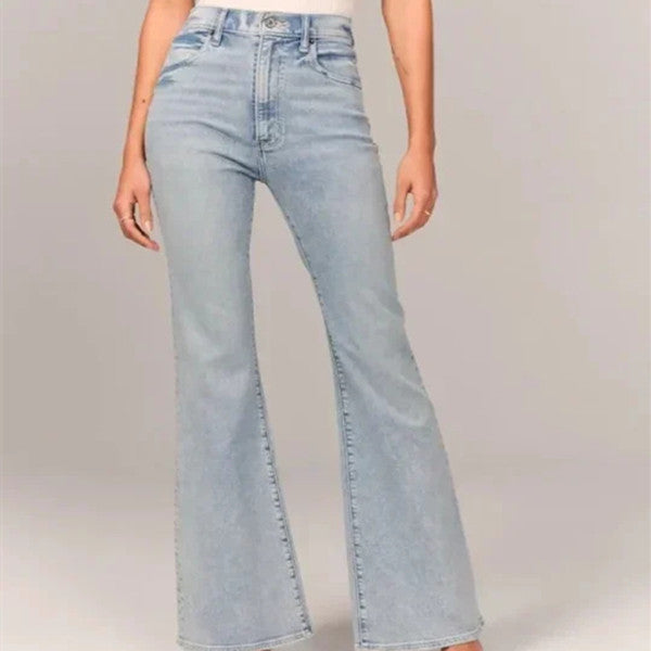 WESDEN — Women's Straight-Leg Denim Jeans with Clean Wash