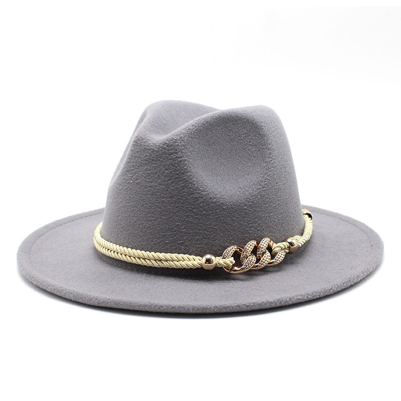 KYRA — Vintage Fedora Hat with Elevated AURA Finish