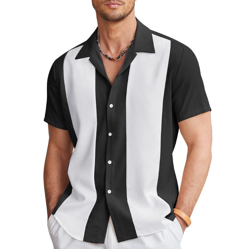 RENRIS — Men's Printed Vacation Shirt with Relaxed Fit