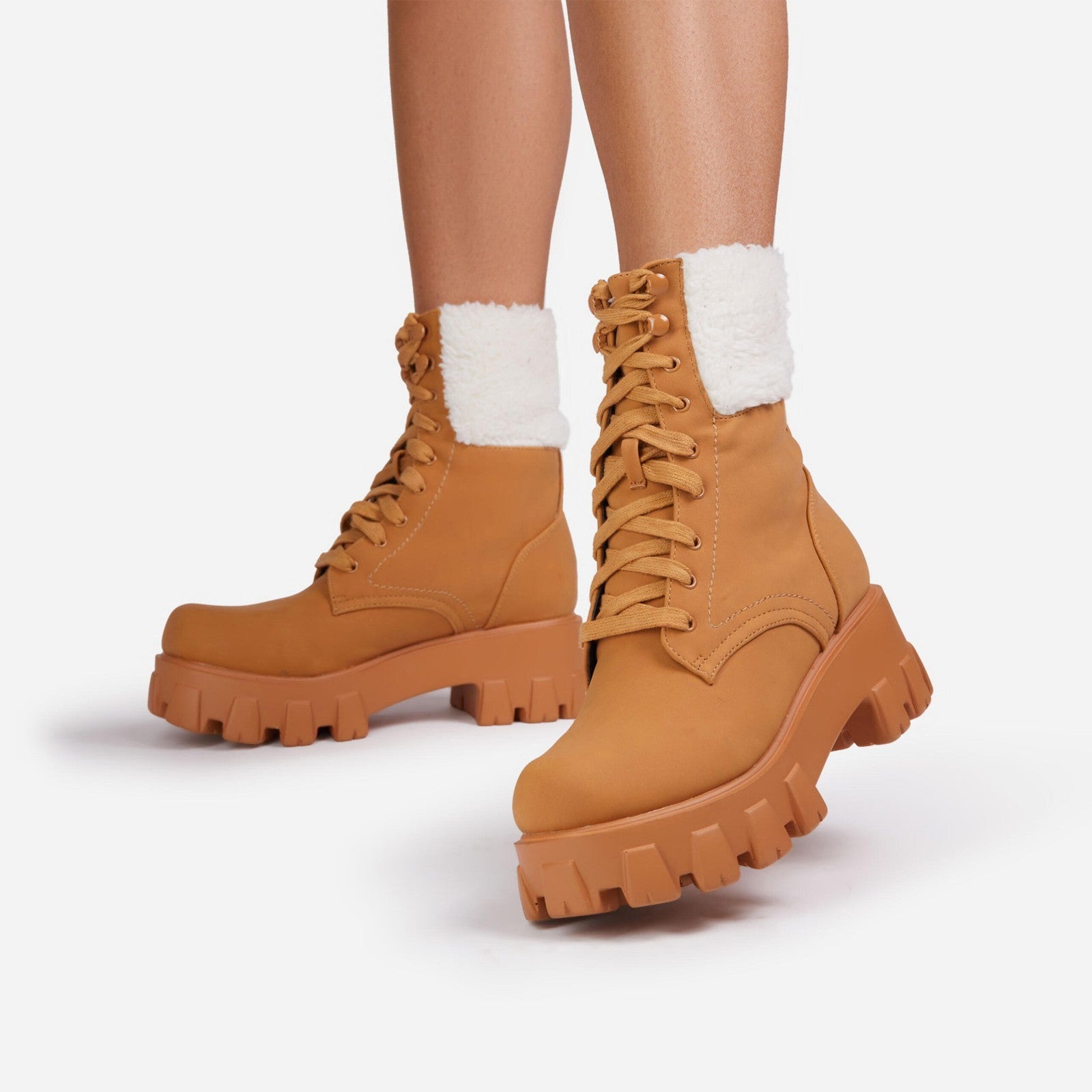 ELYAEL — Lace-Up Winter Boots with Warm Lining for Cold Days
