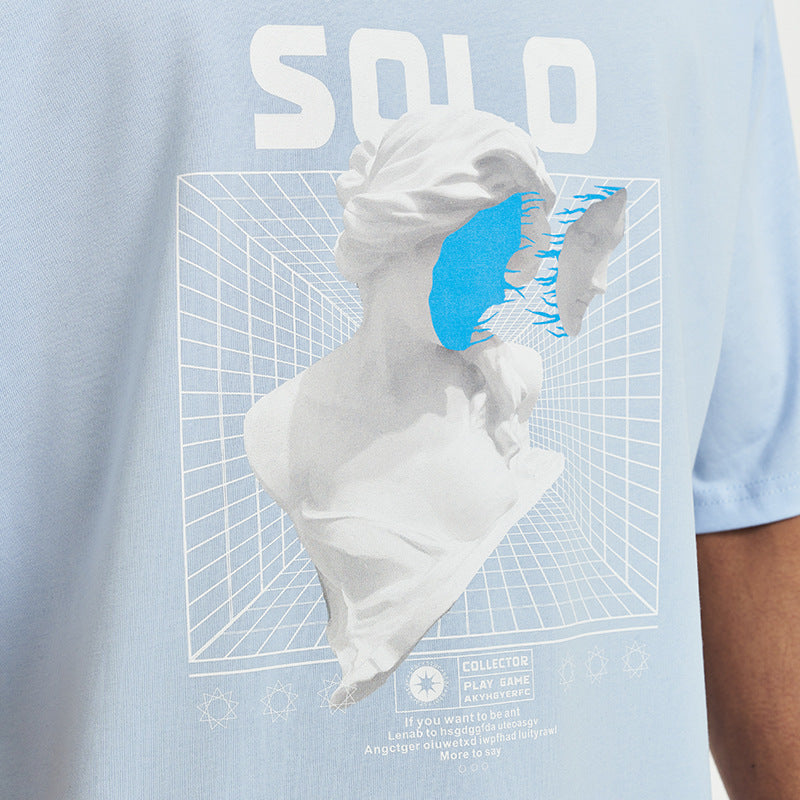 HALRIS — Unisex Graphic T-Shirt with Relaxed Street Fit