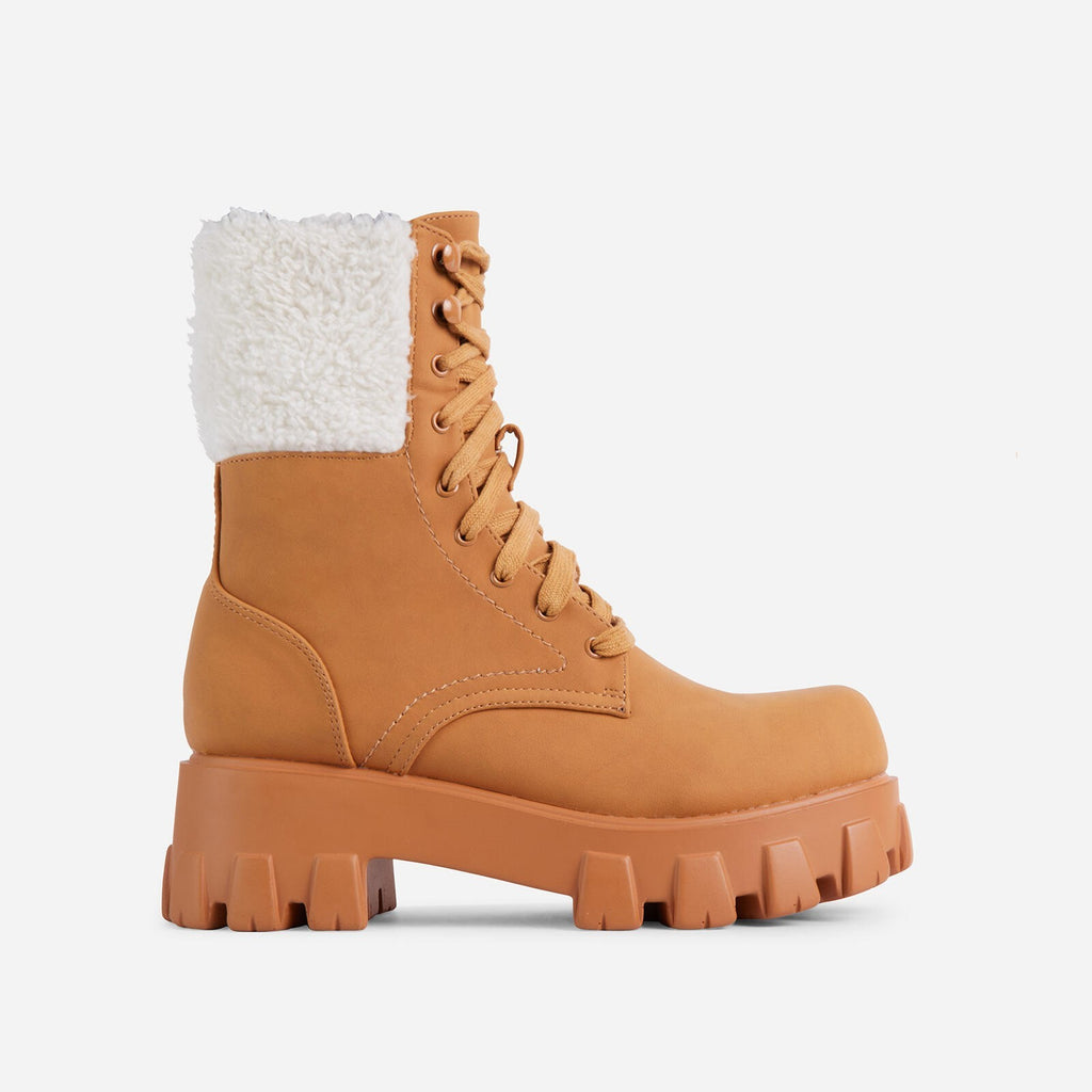 ELYAEL — Lace-Up Winter Boots with Warm Lining for Cold Days