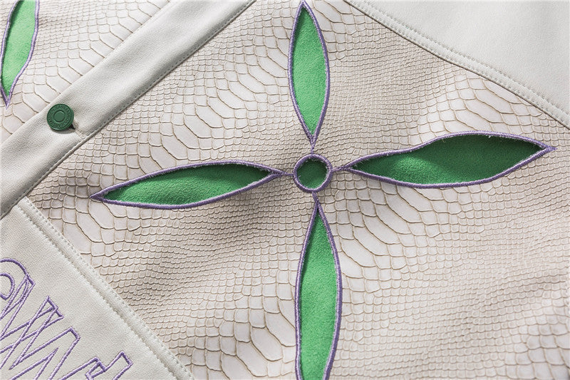 ELYIS — Men's Embroidered Streetwear Statement Jacket
