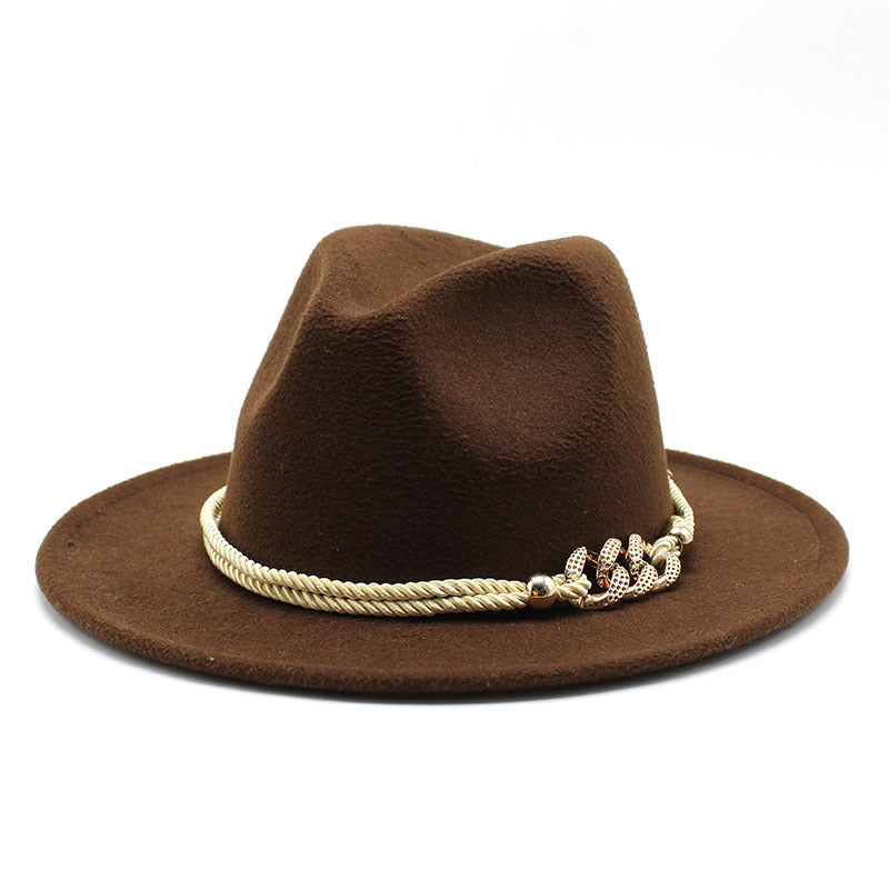 KYRA — Vintage Fedora Hat with Elevated AURA Finish