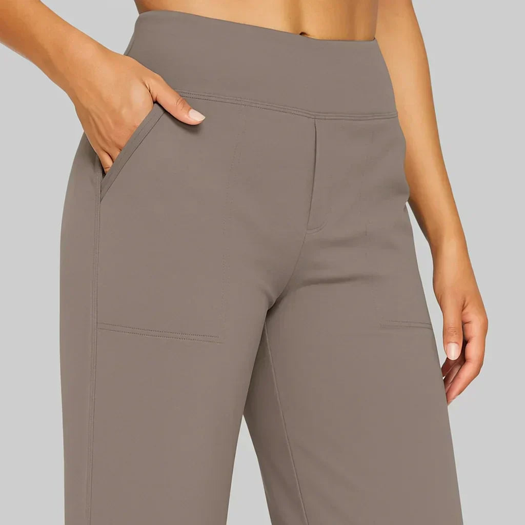 MAVAN — Soft Jersey Wide-Leg Pants with Easy Drape