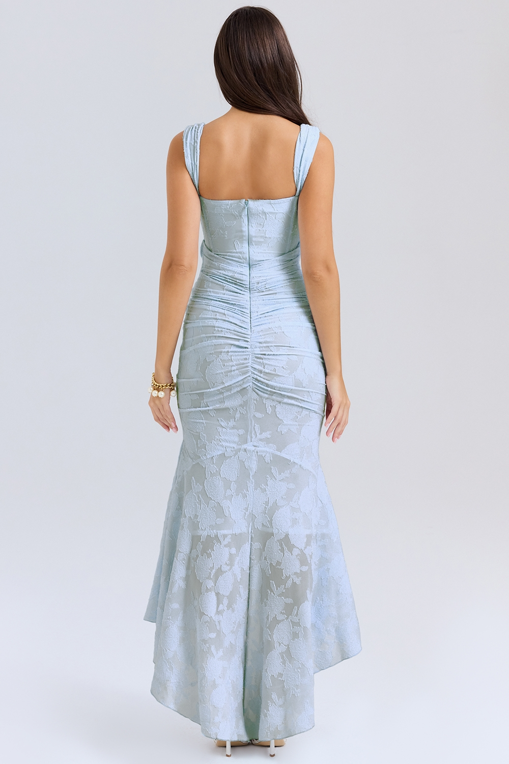 EVONN — Sculpted Midi Dress for Elegant Occasionwear