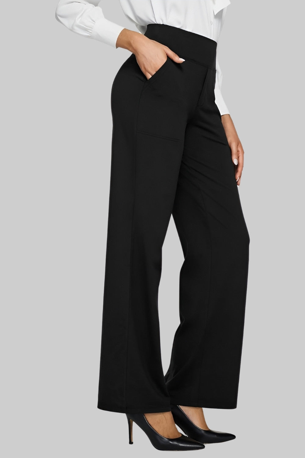 MAVAN — Soft Jersey Wide-Leg Pants with Easy Drape