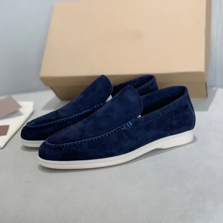 COROR — Men's Suede Loafers with Soft Italian Finish