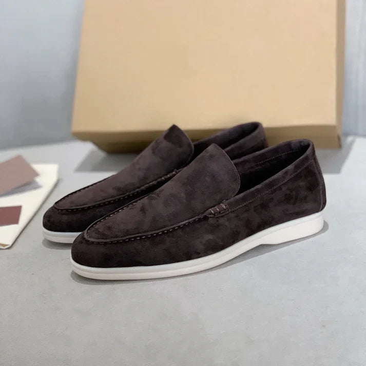 COROR — Men's Suede Loafers with Soft Italian Finish